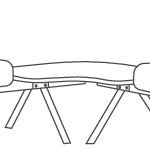 Corner table