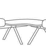 Corner table
