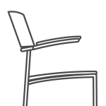 With armrests
