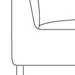 Single-piece seat