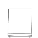 Plain upholstery