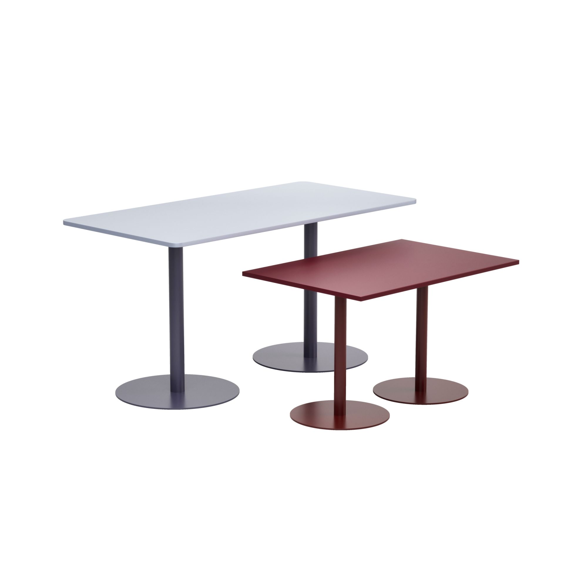 Chat Table with round base