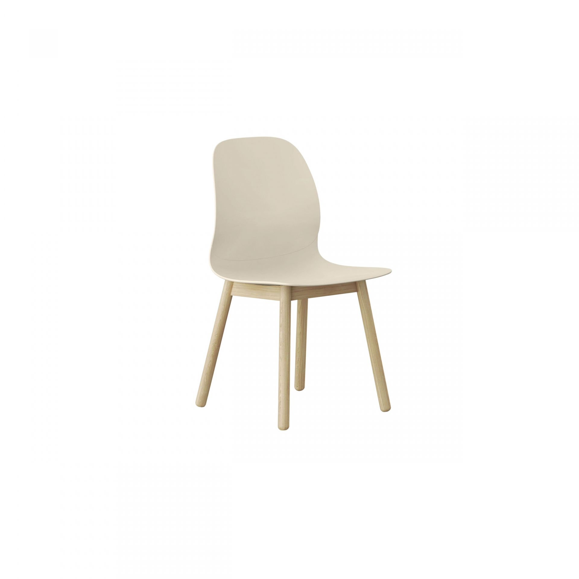 Archie Chair with wooden legs