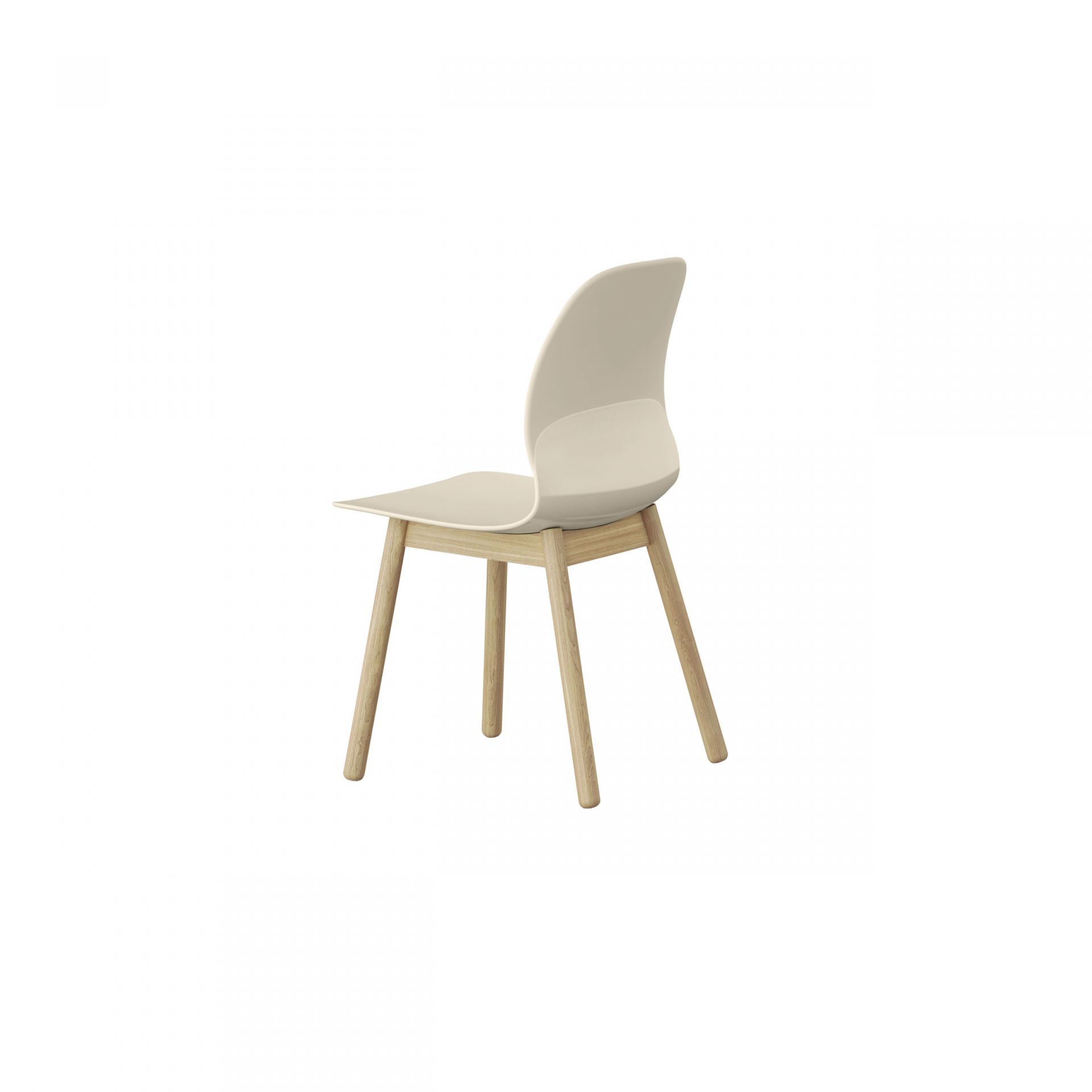 Archie Chair with wooden legs product image 2