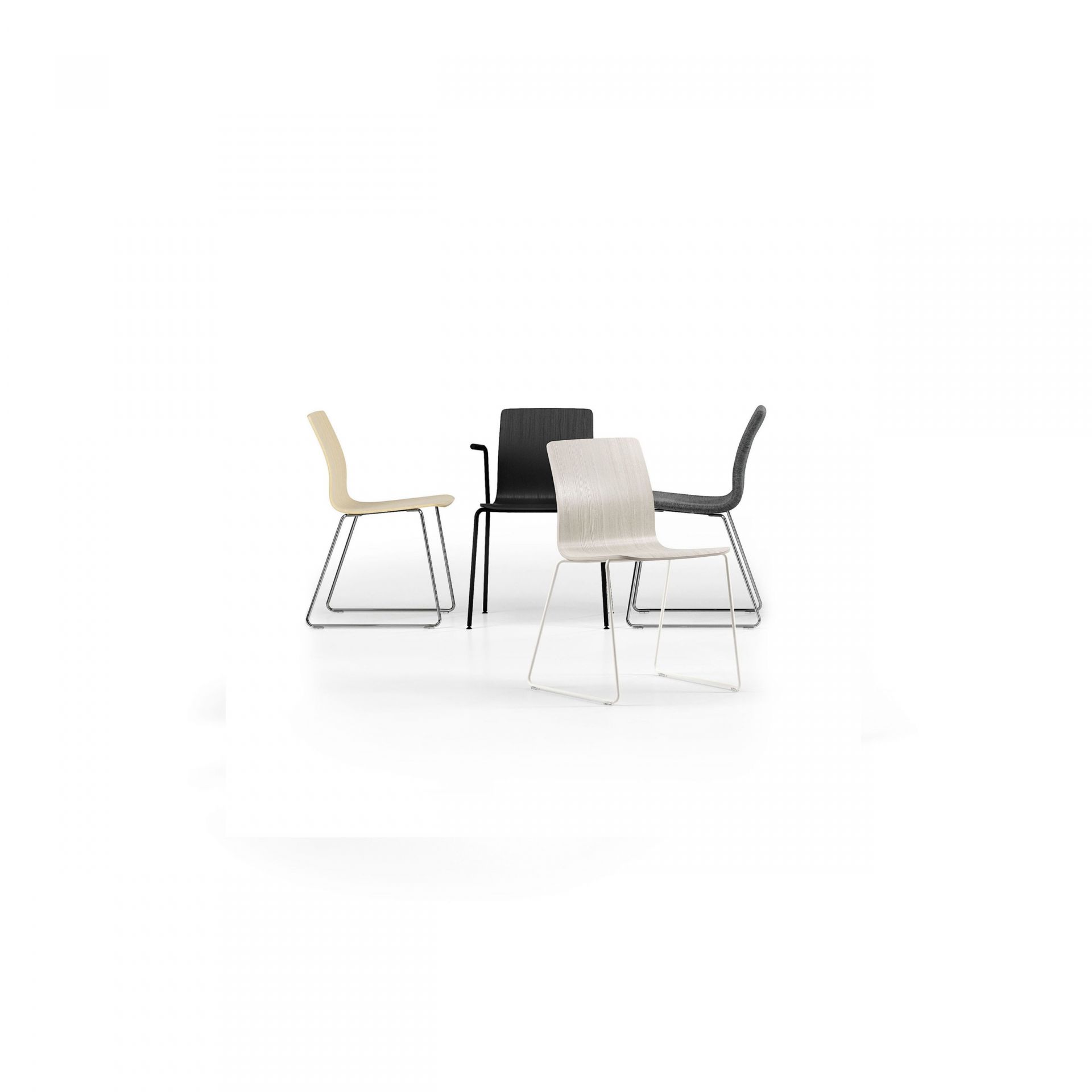 Nova Chair with metal legs product image 5