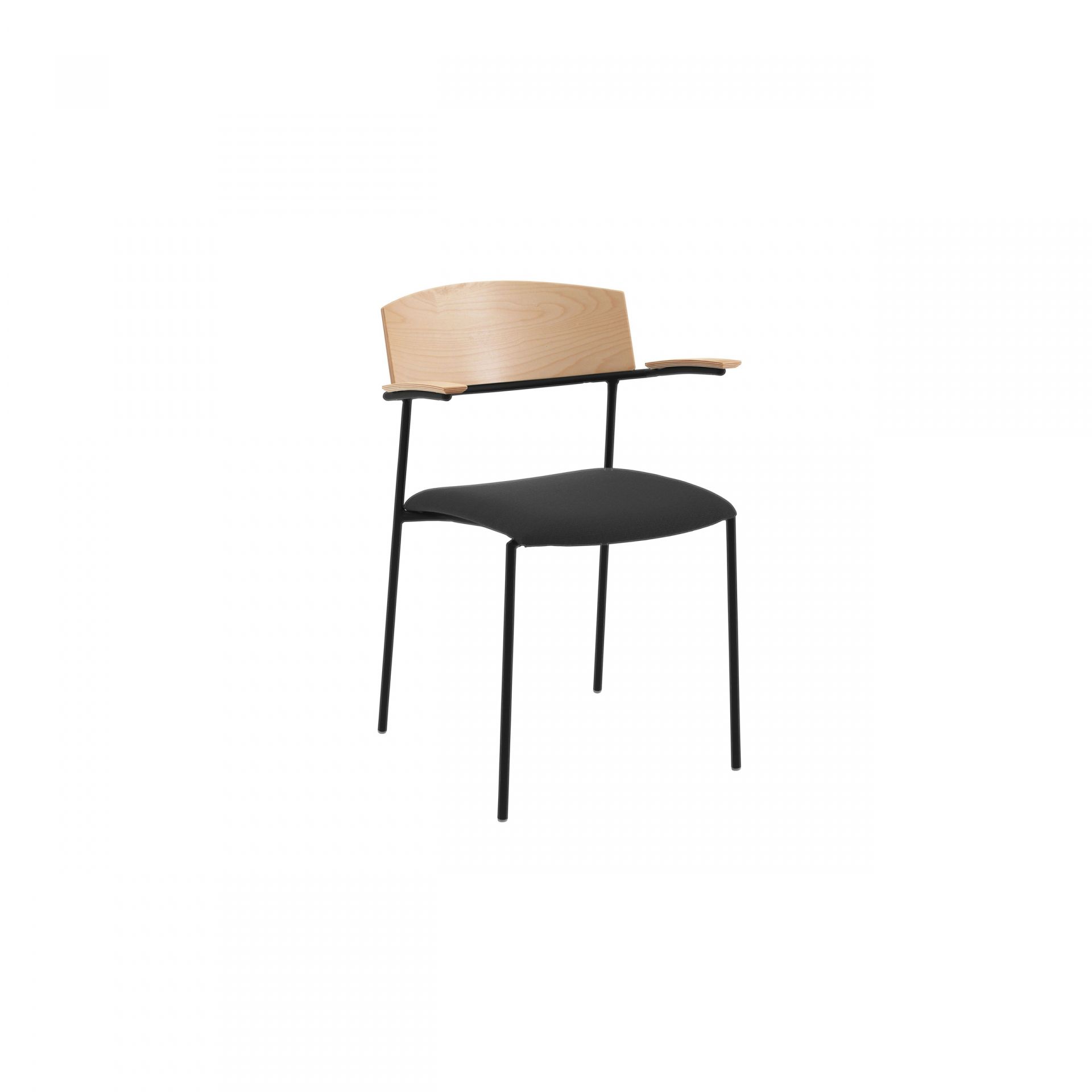 Offy Chair with metal legs