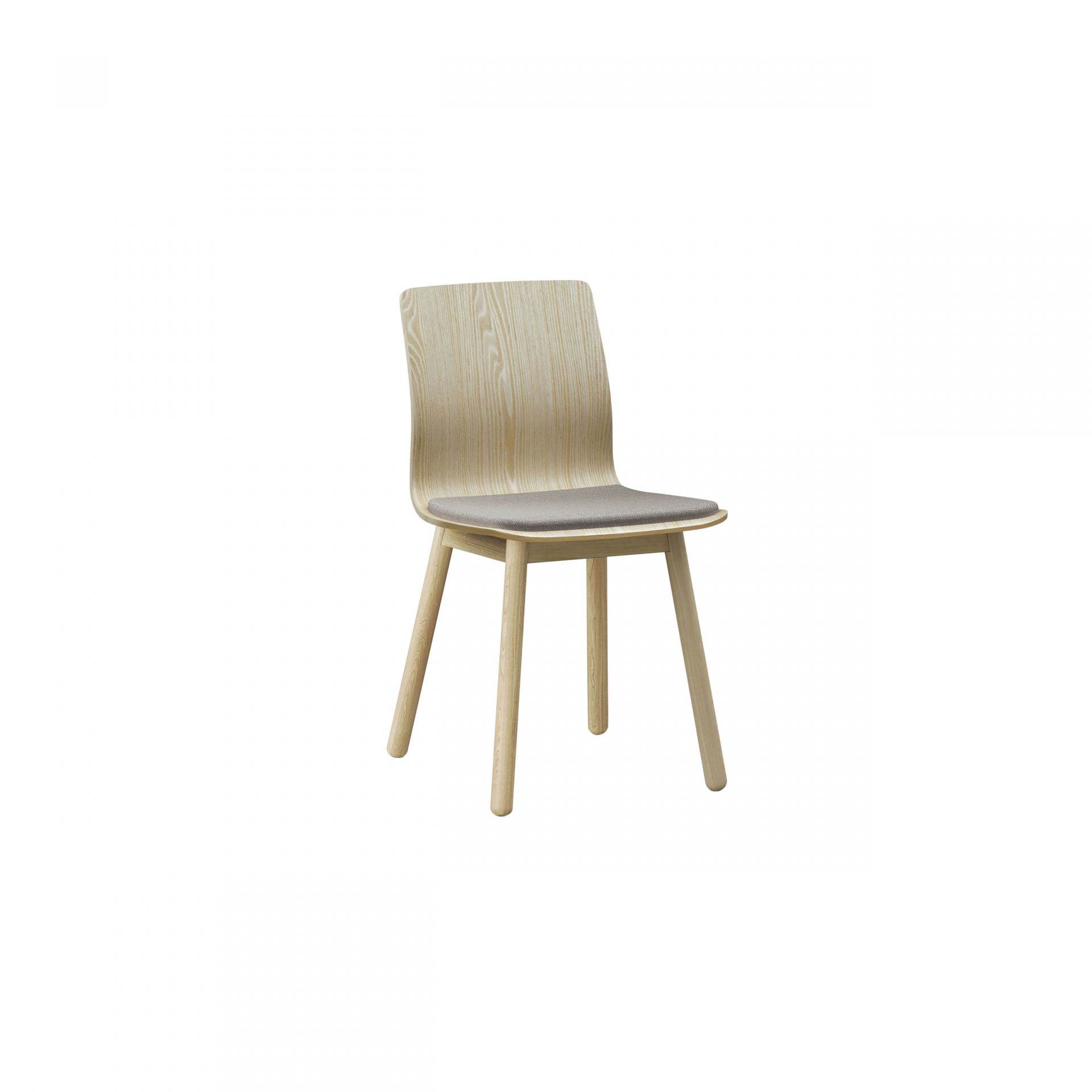 Nova Chair with wooden legs product image 1