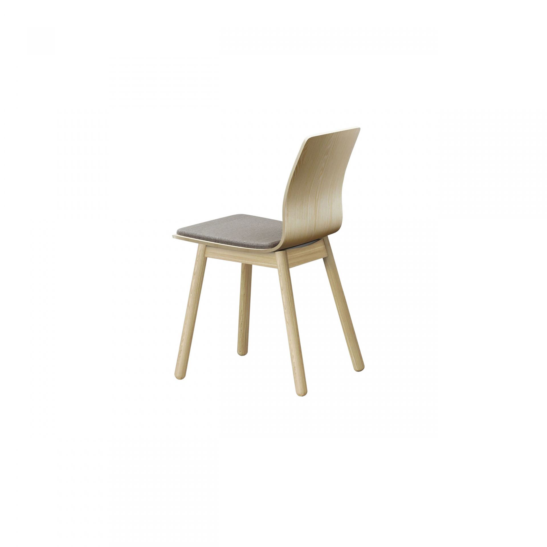 Nova Chair with wooden legs product image 2