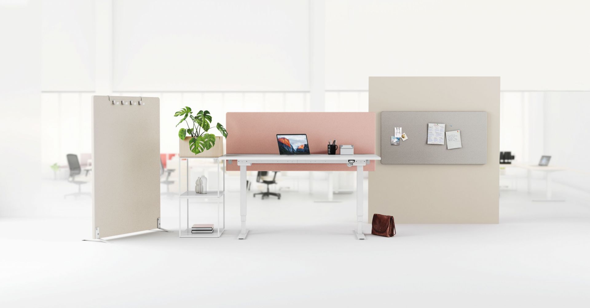 Tab S Väggskärm, extra ljuddämpning produktbild 2