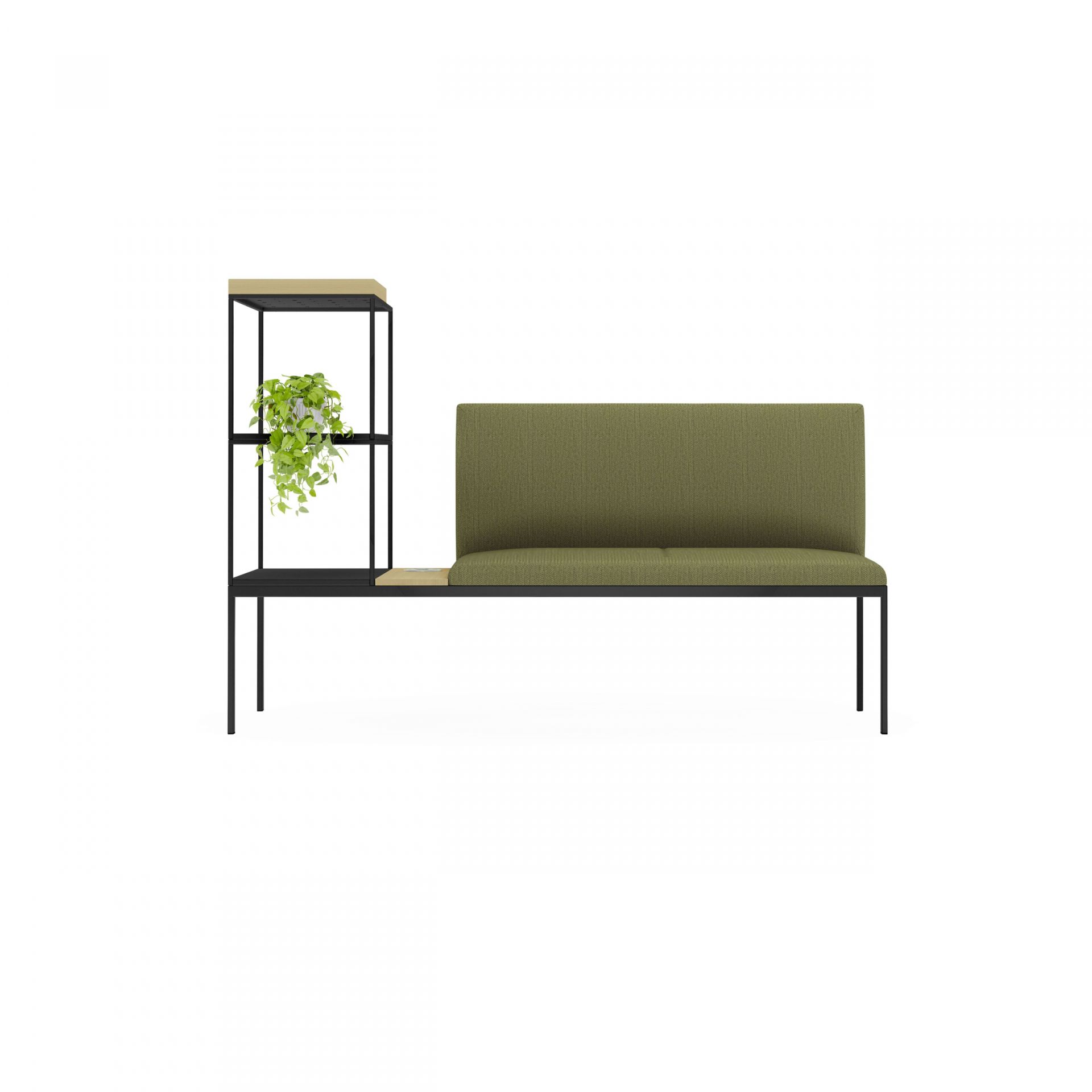 Create Seating Byggbara moduler: sittmöbler, förvaring och rum-i rum