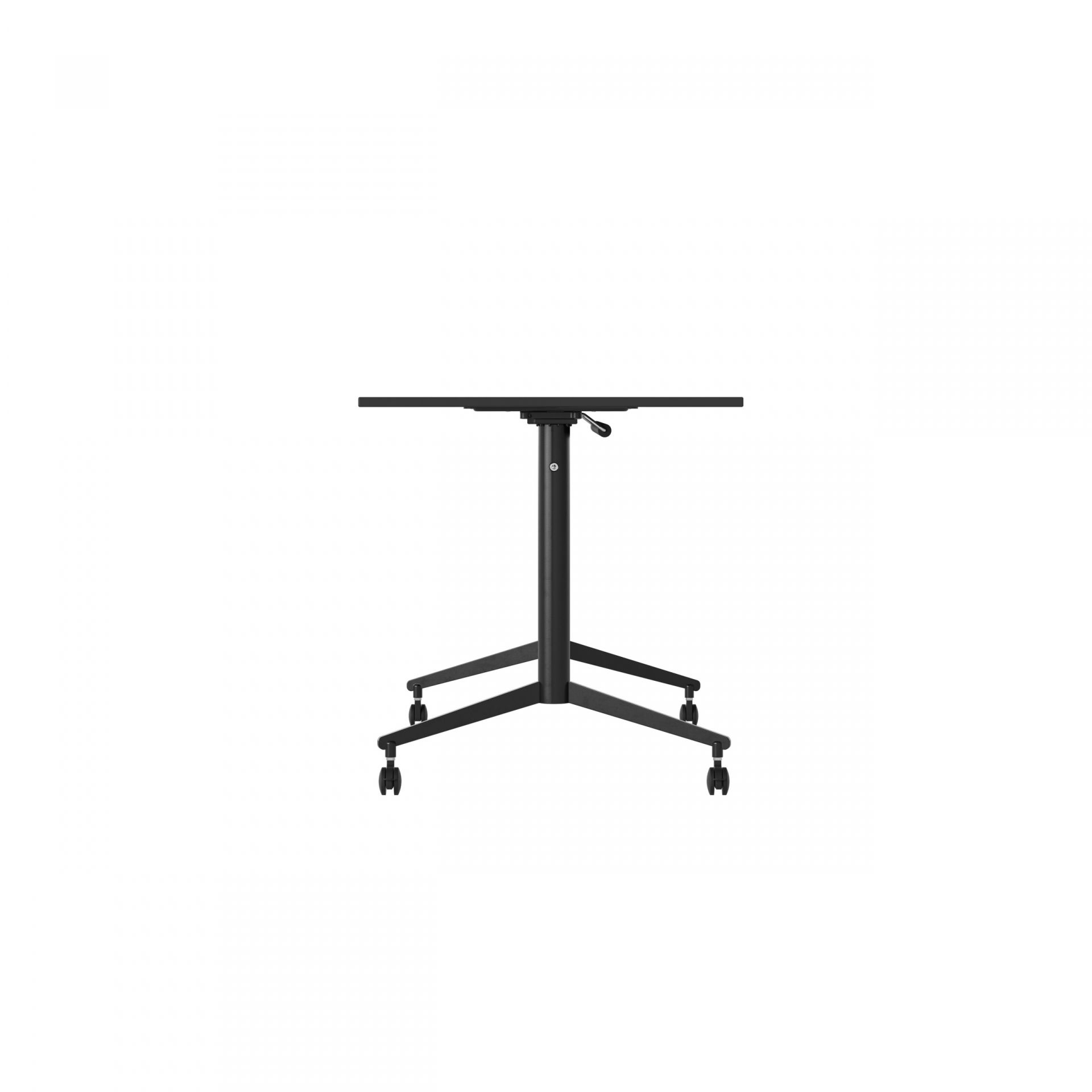 HideAway Pillar table with tiltable top, two legs product image 3