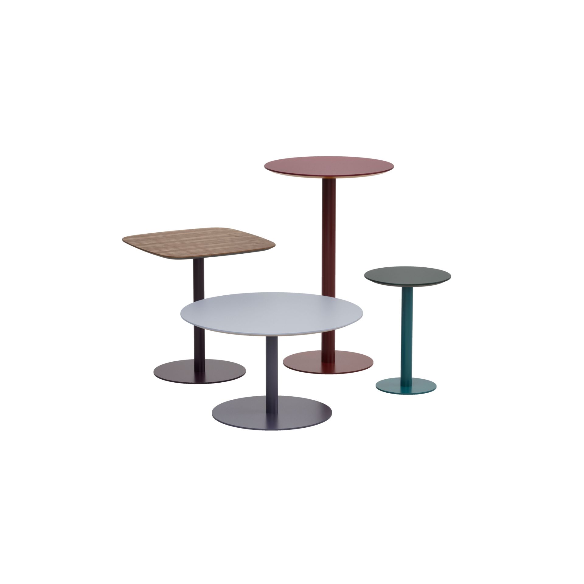 Chat Bord med rund fot