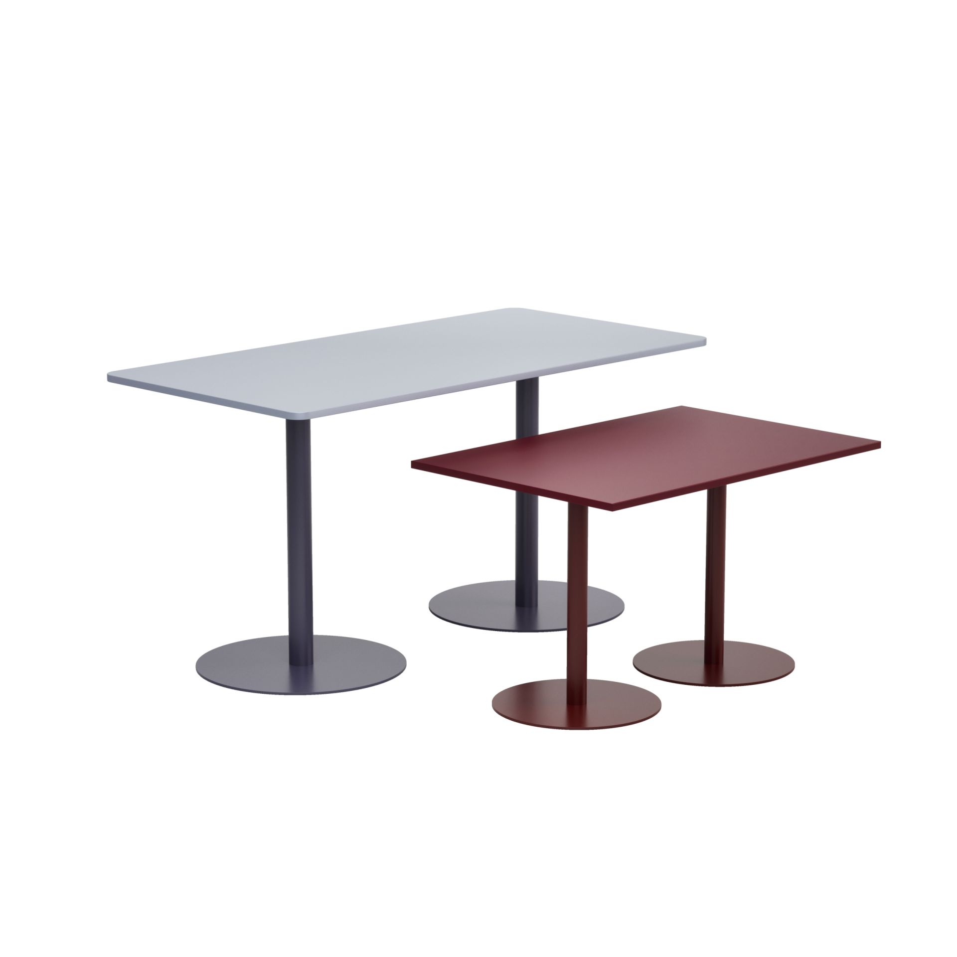 Chat Bord med rund fot