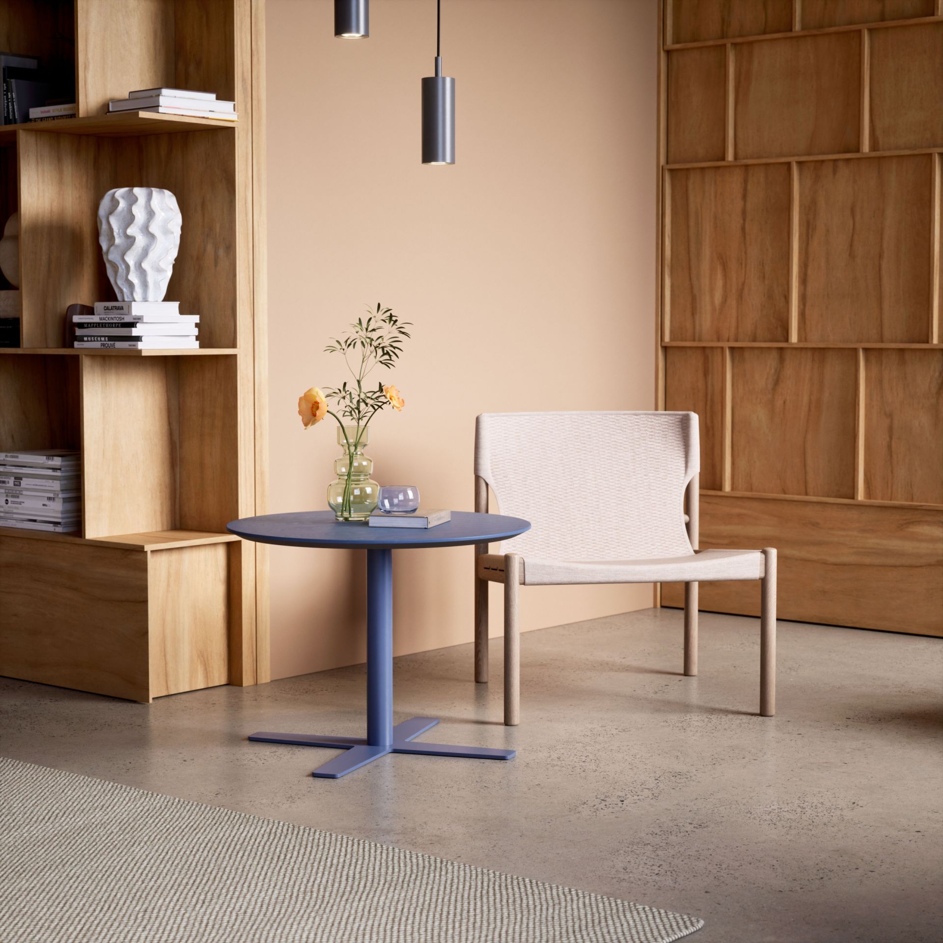 Chat Table with cross base product image 2