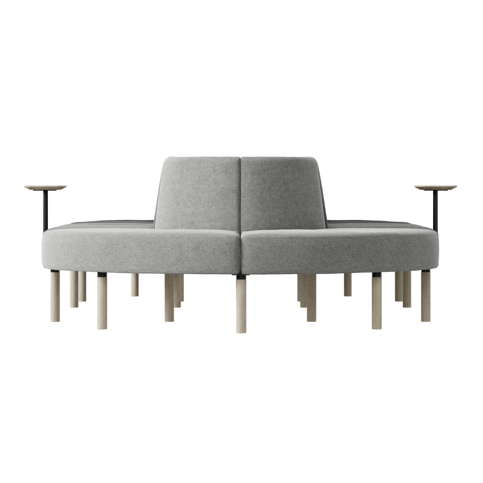 Mingle Lounge Oval soffa produktbild 2